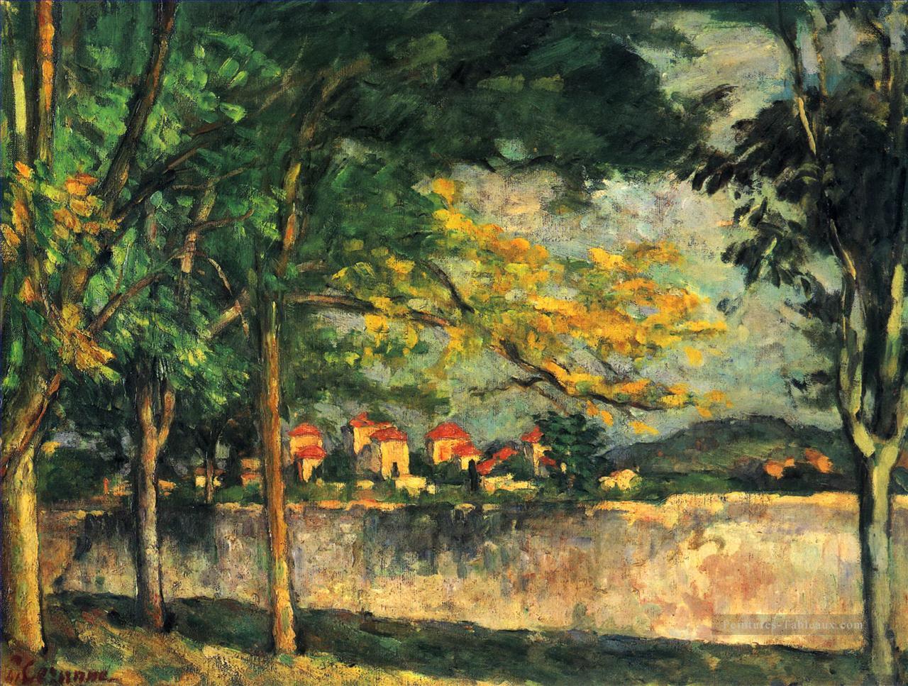 Route Paul Cézanne paysage Peintures à l'huile